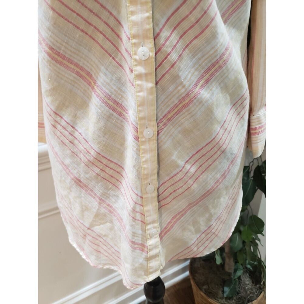 Chico's Women's Multicolor Polyester Collared Lon… - image 4